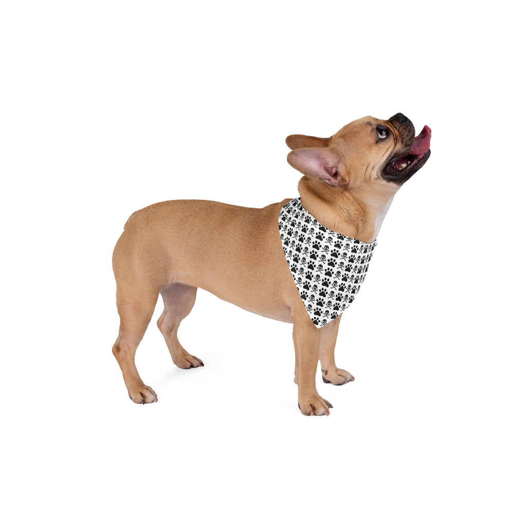 Crossbones & Paws Pet Bandana – Halloween Dog Costume