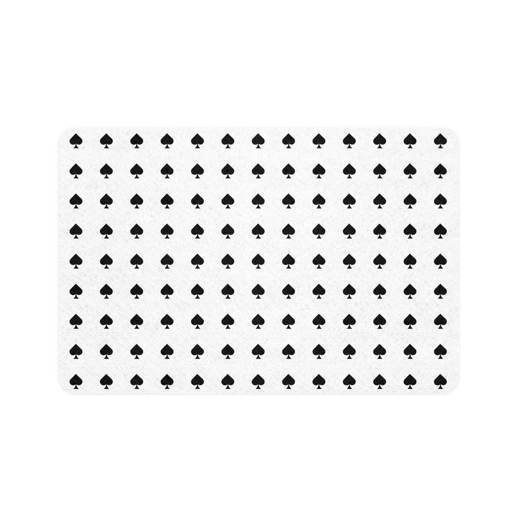 Ace of Spades Dog Food Mat, Waterproof Pet Placemat