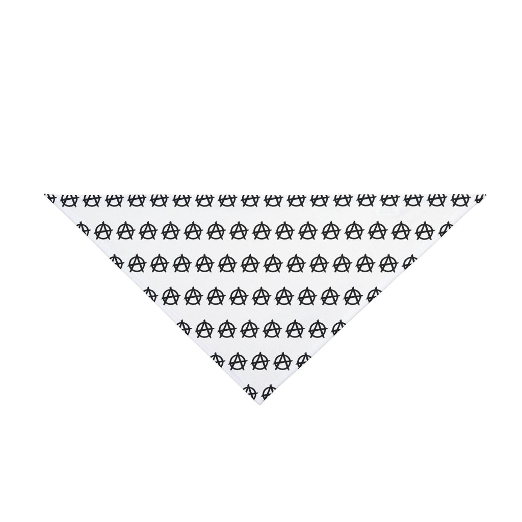 Anarchy Symbol Dog Bandana - Rock Punk Style Pet Accessory