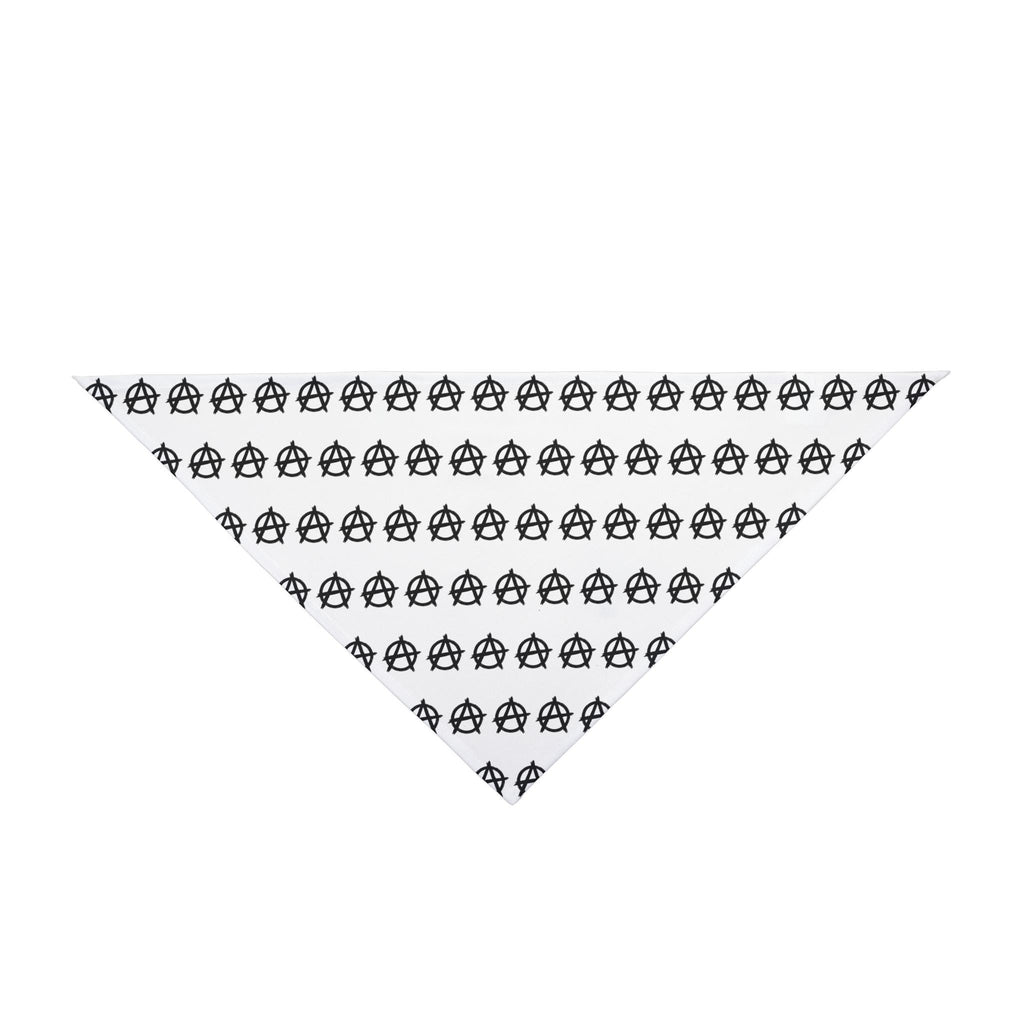 Anarchy Symbol Dog Bandana - Rock Punk Style Pet Accessory