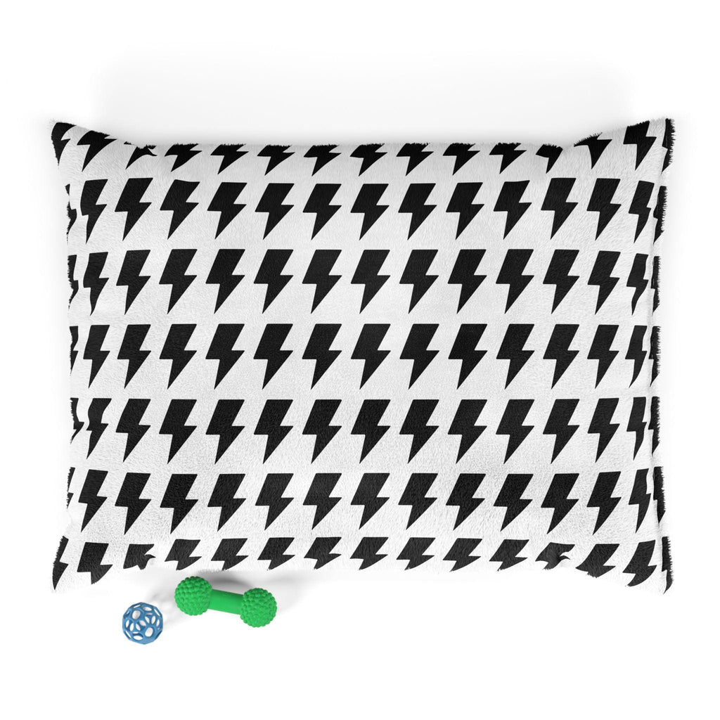 Rock Punk Lightning Bolt Pet Bed | Metal Music Dog Cat Bed
