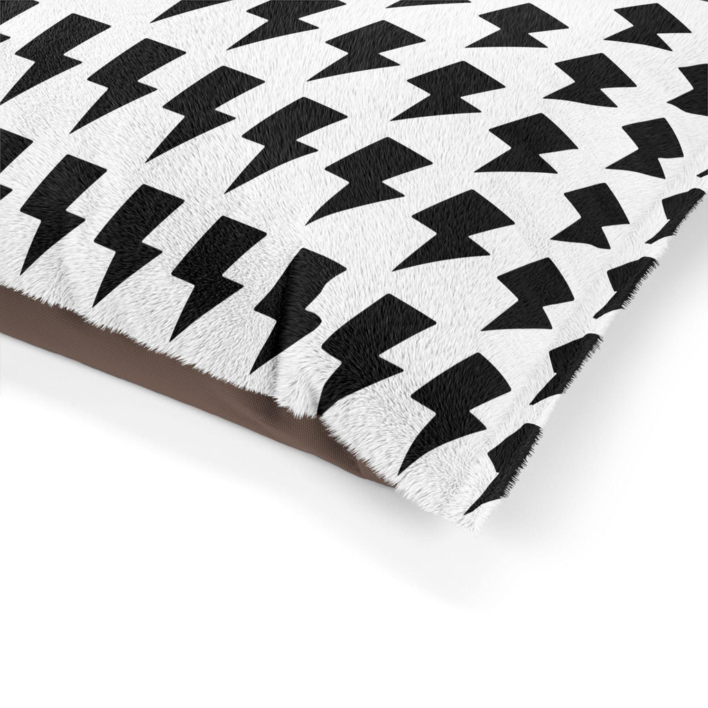 Rock Punk Lightning Bolt Pet Bed | Metal Music Dog Cat Bed
