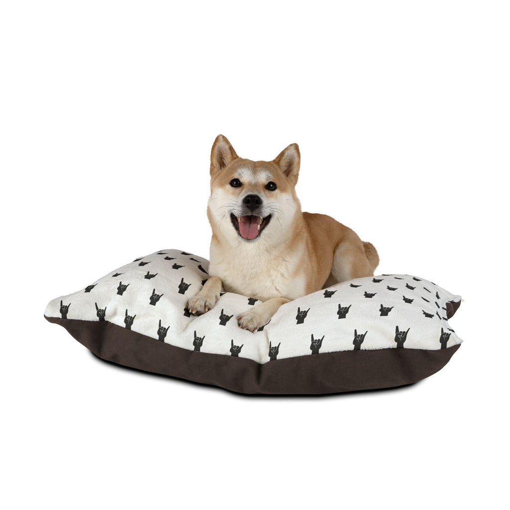 Rock Horns Dog Bed | Heavy Metal Pet Bed