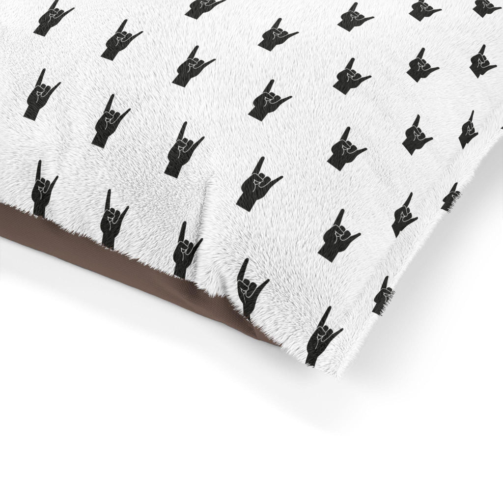 Rock Horns Dog Bed | Heavy Metal Pet Bed
