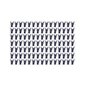 Rock Hands print pattern Pet Food Mat