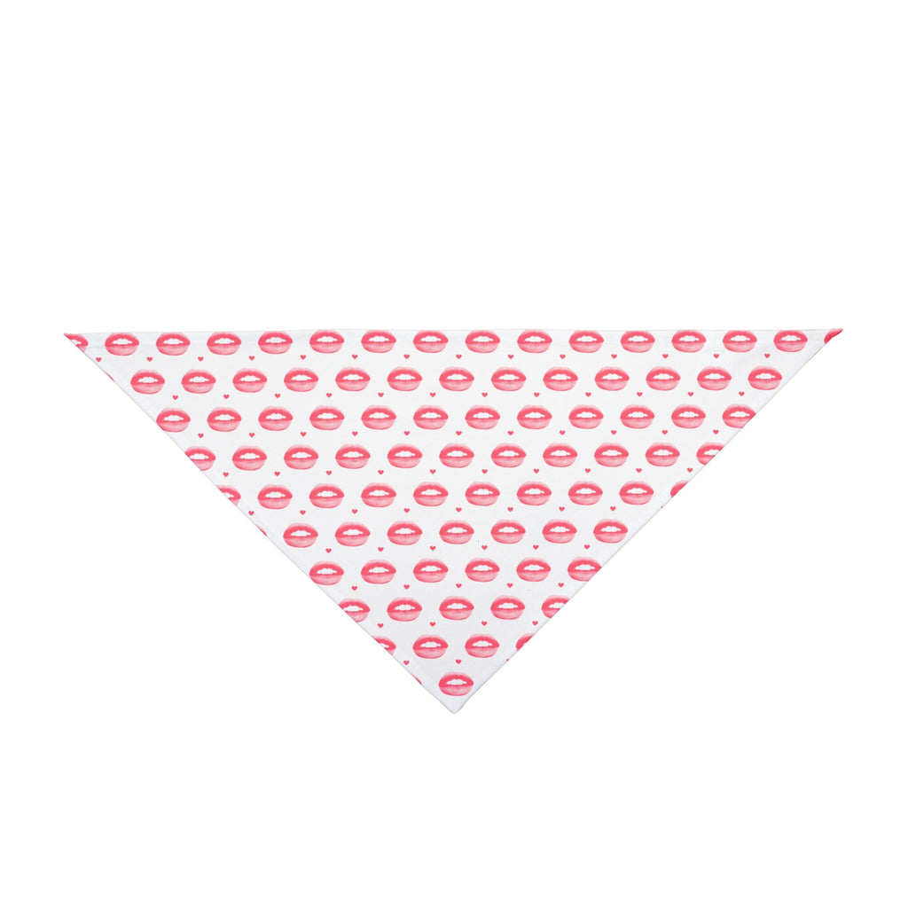 Red Lips Dog Bandana | Pet Bandana