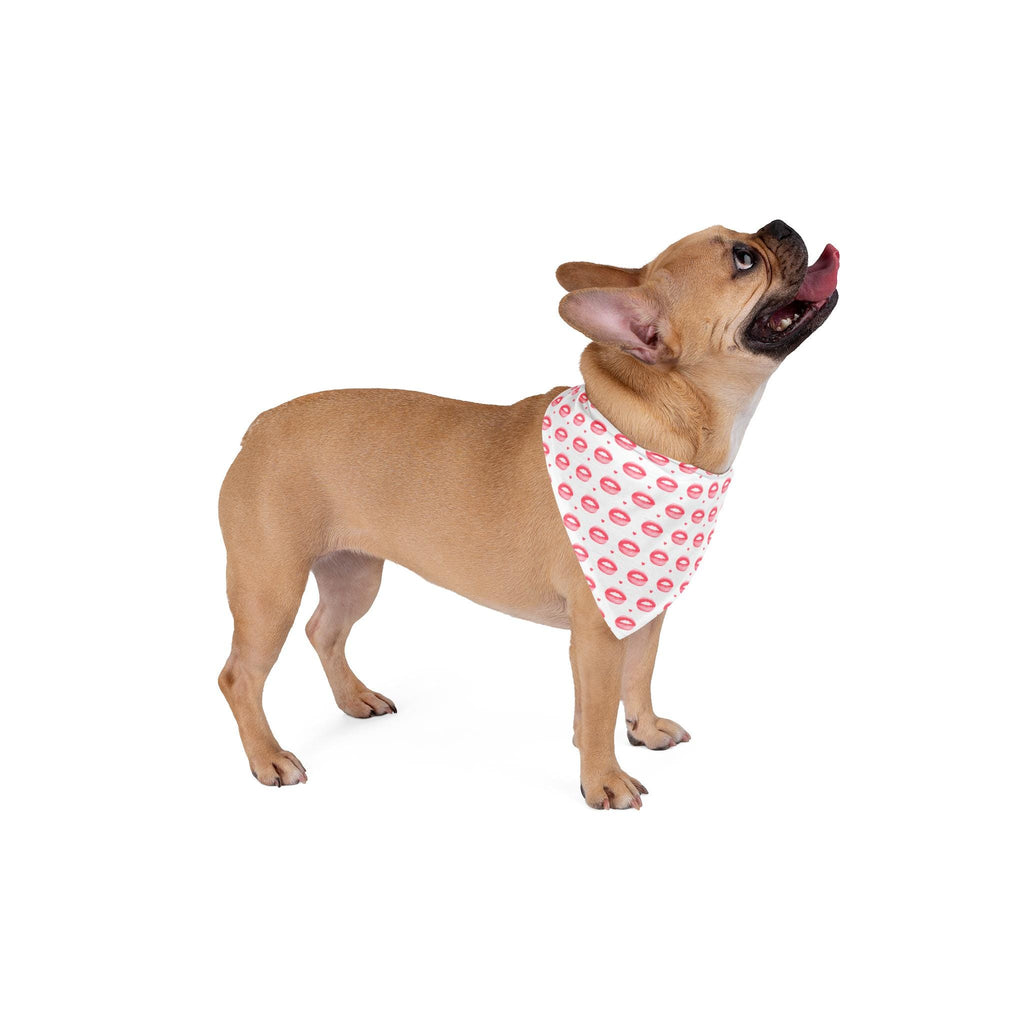 Red Lips Dog Bandana | Pet Bandana