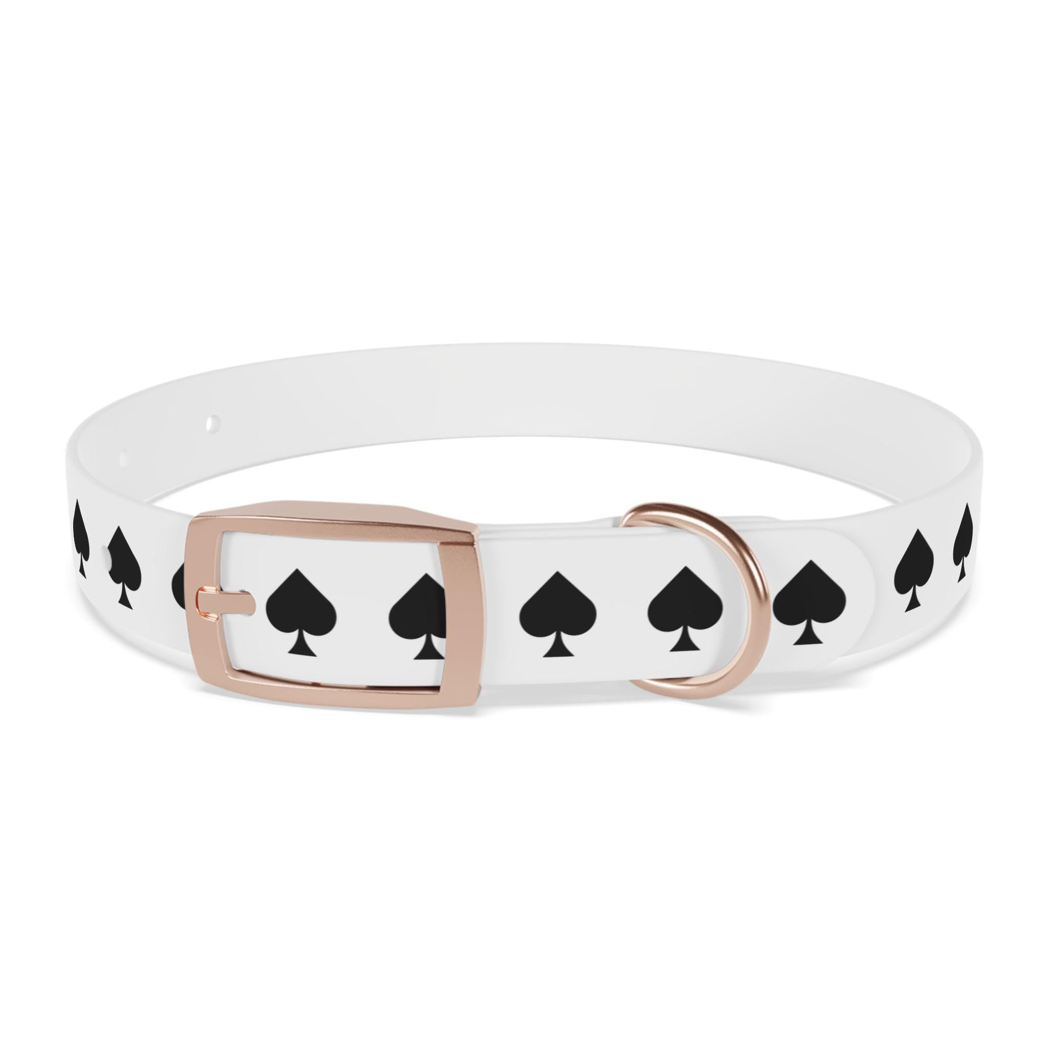 Ace of Spades Dog Collar