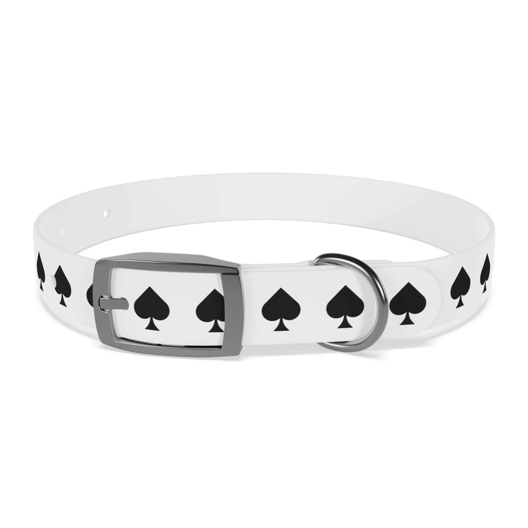 Ace of Spades Dog Collar