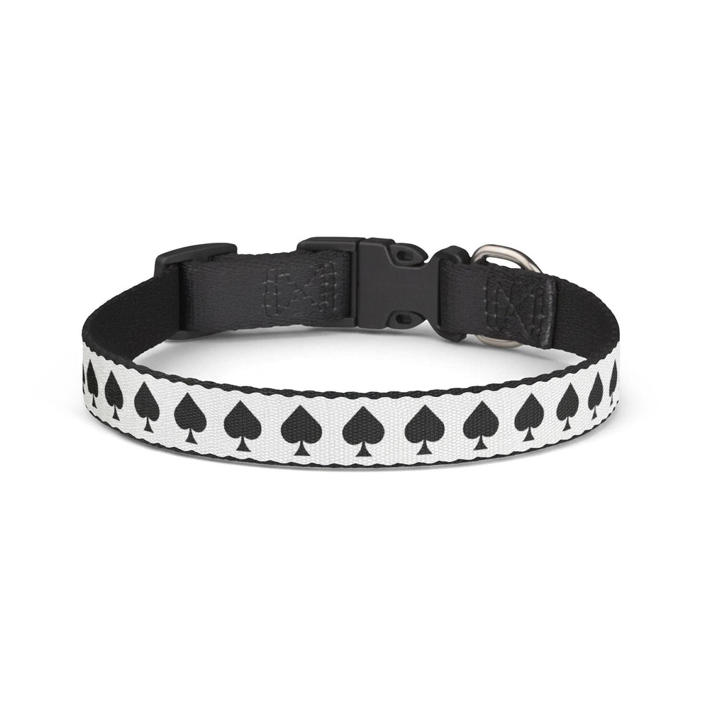 Ace of Spades Pattern Clip-on Pet Collar