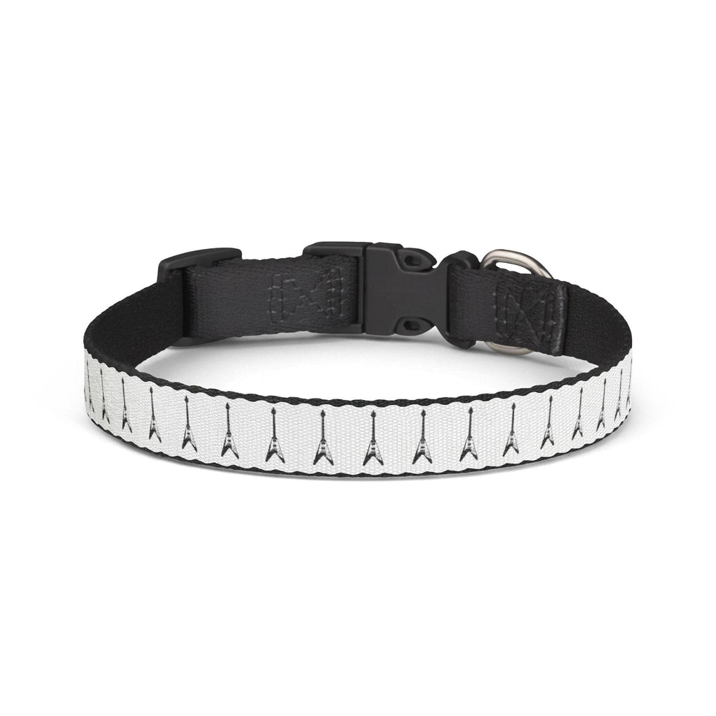 V Guitar Pattern Clip-on Pet Collar | Music Note Design, Adjustable