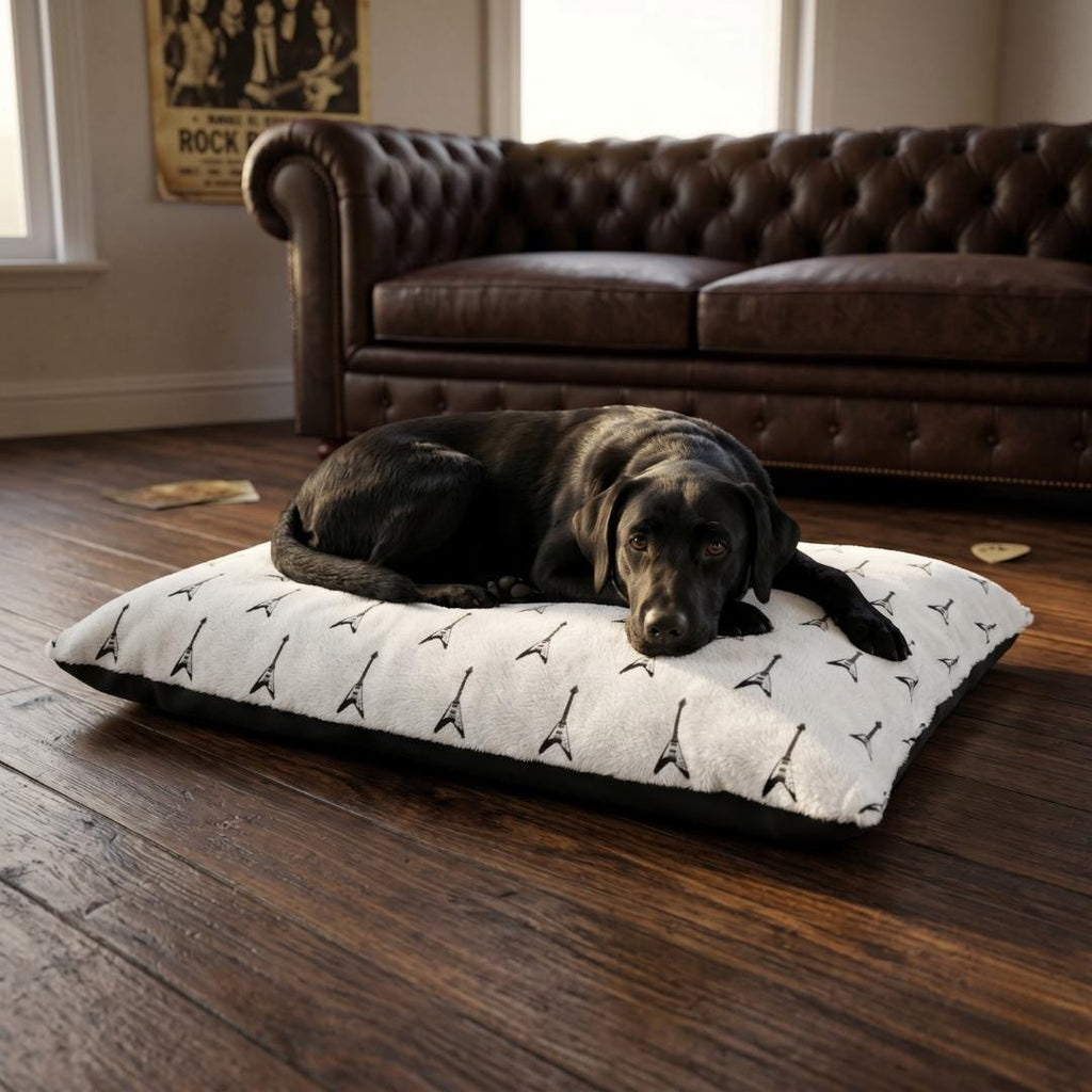 V Guitar Dog Bed
