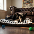 Rock Punk Lightning Bolt Pet Bed | Metal Music Dog Cat Bed